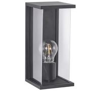 Applique Murale d'Extérieur Moderne Lampe Métal Aluminium Synthétique Noir
