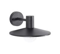 Applique Murale d'Extérieur Moderne Lampe Métal Aluminium Synthétique Noir Mat