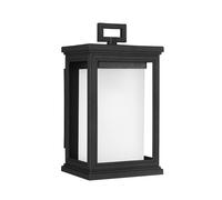 Applique murale d'extérieur noire, finition noire texturée, E27, 60 W, Roscoe Feiss