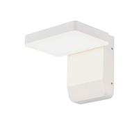 Applique murale d'extérieur, orientable, blanche, en aluminium, IP65