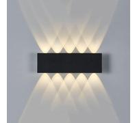 Applique Murale d'extérieur rectangulaire Moderne et Simple, étanche IP65, à Double tête, Compatible avec Les couloirs, Les Cours et Les lustres Vintage