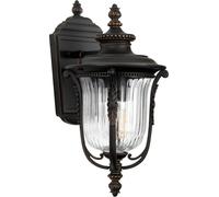 Applique murale d'extérieur rétro, bronze foncé, E27, 60 W, Luverne Kichler