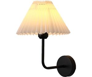 Applique Murale d'intérieur Moderne en métal plissé, idéale pour Une Chambre, Un Couloir, Une Coiffeuse ou Une tête de lit. Convient également pour Une Table de Chevet, Un Salon, u