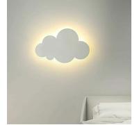 Applique murale d'intérieur moderne - Source lumineuse LED intégrée - Blanche - Intensité variable (3 couleurs)