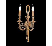 Applique murale dorée Lampe classique Baroque Lampe or