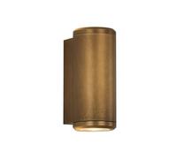 Applique Murale Double Jura pour Extérieur, LED, Laiton Laiton