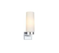 Applique murale E14 IP44 chromée verre opale - Markslöjd - Stella