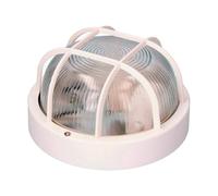 Applique Murale EDM 34352 Tarragona Blanc Verre Plastique 40 W E27
