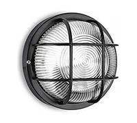 Applique Murale EDM 34353 Tarragona Noir Verre Plastique 40 W E27