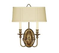 Applique murale - ELSTEAD LIGHTING - Cambridge - 2 ampoules - Laiton bruni - Vintage