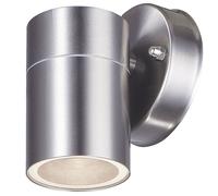 Applique murale en acier inoxydable pour façade extérieure downlights lampe de jardin de cour dans un ensemble comprenant des ampoules LED