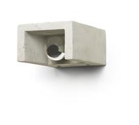 Applique Murale En Béton 16x12x7,5 Cm Primary Shape °2 - Serax Gris