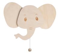 Applique murale en bois Wonder Eléphant