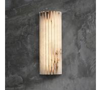 Applique Murale en marbre de personnalité créative, Applique Style Minimaliste Nordique, Lampe albâtre Source lumière, luminaires décoration Couloir Balcon