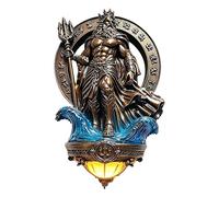 Applique Murale En Résine - Unité D'éclairage De Sculpture De Chevalier En Résine | Statue De Dieu Grec Antique Décoration D’intérieur | Applique Antique, Pour Maison, Appartement, Chambre À Coucher,