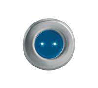 applique murale encastrée - aric pixel - a led - 0.3w - bleu - chromé - aric 5036