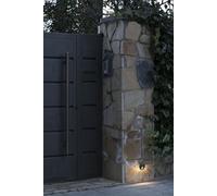 Applique murale encastrée UVE 3000K IP44 gris foncé