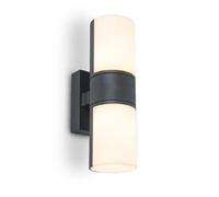 Applique murale ext. CYRA anthracite LED 15W Lutec