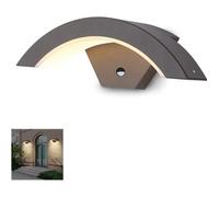 Applique murale extérieur - PZCC - 12W LED - Détecteur de mouvement - IP65 - 3000K - 29,5 cm