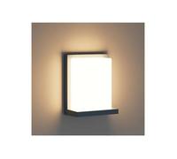 Applique murale extérieure à LED - PZCC - 3000K/30W - 2600 lm - IP65 - Noir