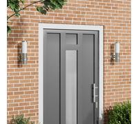 Vidaxl Applique Murale Extérieure 2 Pcs En Acier Inoxydable Noir Ip44