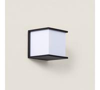 LEDKIA LIGHTING Applique Murale Extérieure Aluminium Daman Noir E27