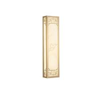 Applique Murale Extérieure, Applique Moderne, Lampe Murale Extérieure, Lanterne En Laiton Étanche Avec Abat-Jour Imitation Albâtre, Luminaire Décoratif En Forme de Pilier Pour Porche, Terrasse, Jardin