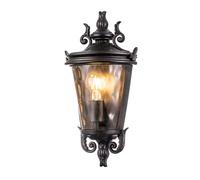 Applique murale extérieure applique murale maison applique lanterne bronze verre IP44 E27