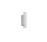 Applique murale extérieure blanche moderne up & down 2x mini GU10 IP65