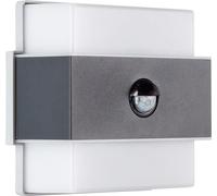 Applique Murale Extérieure BRILLIANT ARCHIE, Avec Détecteur, Métal et Plastique Anthracite, LED Intégrée 7.5W, IP44