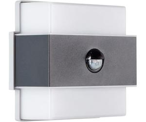Applique Murale Extérieure BRILLIANT ARCHIE, Avec Détecteur, Métal et Plastique Anthracite, LED Intégrée 7.5W, IP44