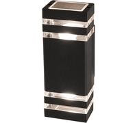 Applique murale extérieure carrée anthracite 2 flammes aluminium E27 max. 40W Applique murale d'extérieur mur éclairage extérieur entrée de maison éclairage entrée lampe murale jardin