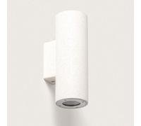 Ledkia Applique Murale Extérieure Ciment Éclairage en Double Face Banjar Rouge