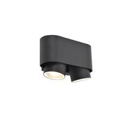 Applique murale extérieure CYPRES gris Lutec GU10 IP44