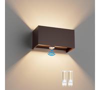 Applique murale extérieure de 18W avec détecteur de mouvement, culot G9, finition bronze