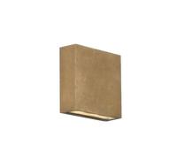 Applique Murale Extérieure Double LED Elis Coastal en Laiton Antique