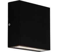 Applique Murale Extérieure Double LED Elis Noir