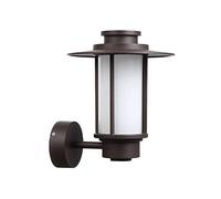 Applique Murale Extérieure En Alumiet Acrylique, Lanterne Cylindrique Rétro Pour Porte D'Entrée de Villa, 1 Ampoule E27 Max. 40 W, Compatible Avec Les Ampoules Led.