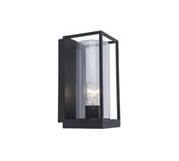 Applique murale extérieure FLAIR noire Lutec E27 IP44