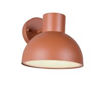 Applique murale extérieure industrielle abricot, dôme, E27 10 W, IP44