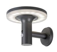 Rabalux Applique murale Alaska solaire LED 10W IP44 blanc naturel 4000K avec détecteur anthracite
