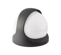 Voltman - Applique murale extérieure IP65 (1200lm 3000K) - Gris Gris G