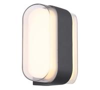 Applique Murale Extérieure Lampe D'Entrée LED Métal Anthracite BigLight