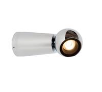 Applique murale extérieure LED 5W chromée orientable IP54