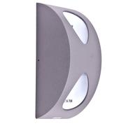 Applique murale extérieure LED 9,6 watts IP44 plafonnier spot haut et bas Eglo 78045