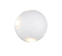 Applique murale extérieure LED blanche minimaliste 4x2W AVISIO