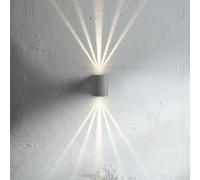 Applique murale extérieure LED Canto 2 IP44 Gris