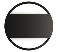 Applique Murale Extérieure Led Double Clos Wall 16W, Orientable 120°, Sélecteur Cct (3000K/4000K/5000K), Ip65 Ik08, Noir Mat - Beneito & Faure