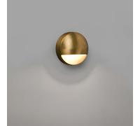 Applique murale extérieure LED DRAK 3000K IP44 laiton
