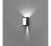 Applique murale extérieure LED LOG 3000K IP54 gris foncé